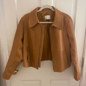 NWOT Rebecca Taylor Leather Jacket